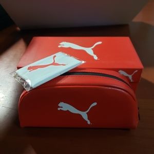 PUMA eyewear case, box and microfiber cloth set